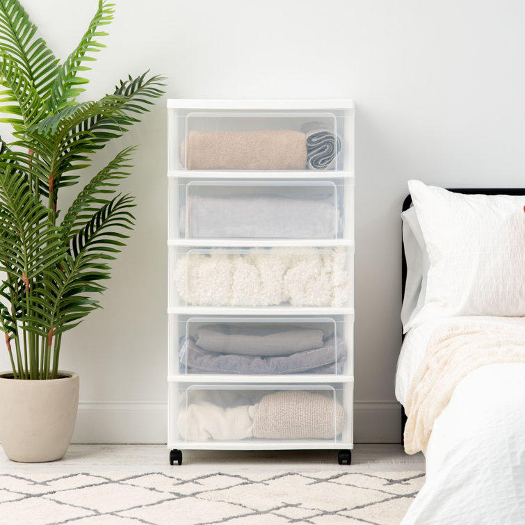 Rebrilliant Alberts 5 Drawer Storage Chest & Reviews Wayfair
